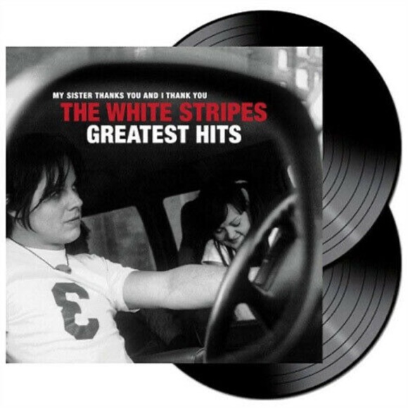 WHITE Stripes Greatest Hits LP - Picture 1 of 1